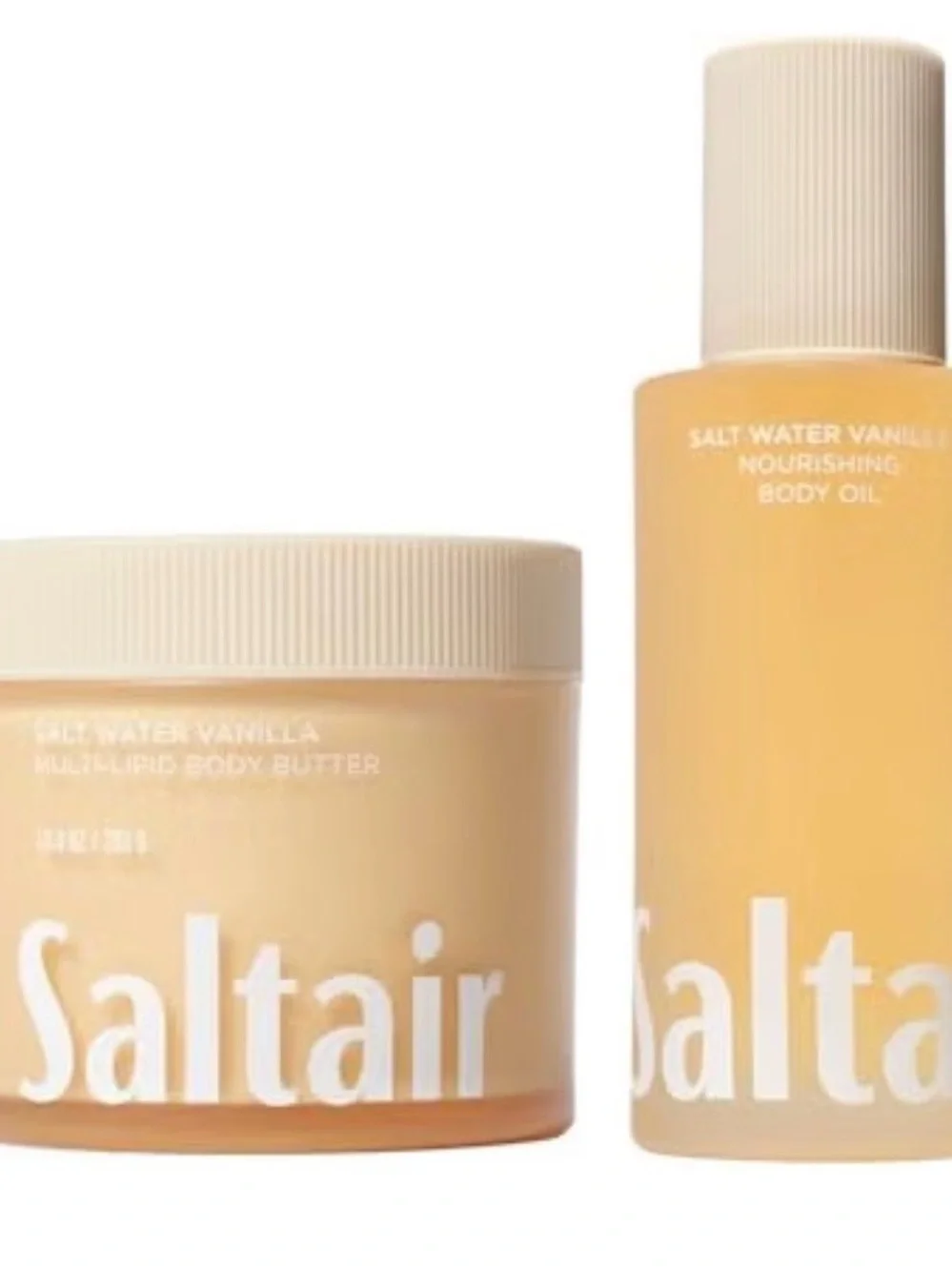 Shea Soleil Nourishing Body Oil & Multi-Lipid Body Butter - Pale Yellow